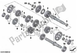 6-speed transmission/gearset parts