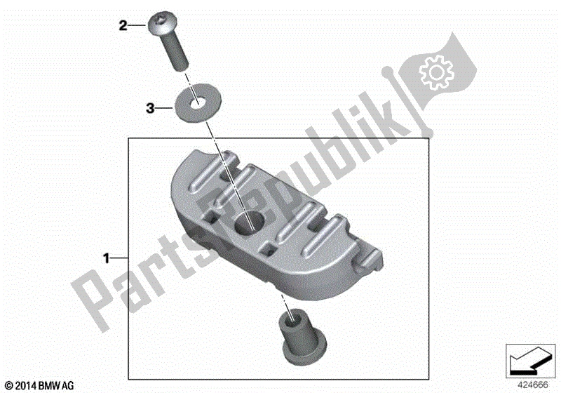 Todas las partes para Soporte, Unidad De Control de BMW F 800 GS K 72 2008 - 2012