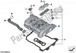 Cylinder head cover/Mounting parts