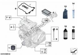 aceite de motor / servicio de mantenimiento