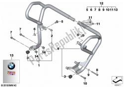 Engine protection bar