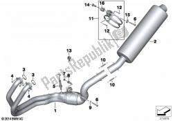 EXHAUST SYSTEM PARTS WITH MOUNTS