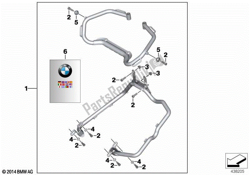 Toutes les pièces pour le Jeu De Porte-valises, Valises Vario du BMW F 800 GS K 72 2008 - 2012