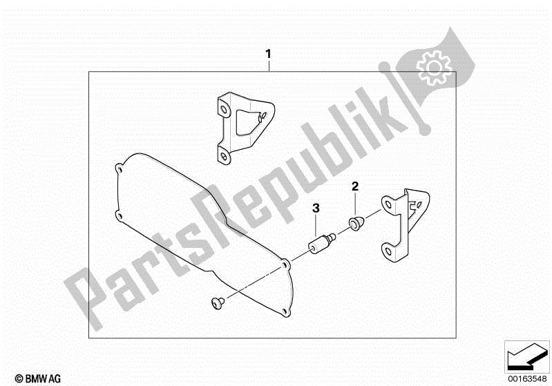 Todas las partes para , Protectores De Piedra De Luz De Conducción Todoterreno de BMW F 800 GS K 72 2008 - 2012