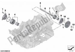 parti singole per pompa olio