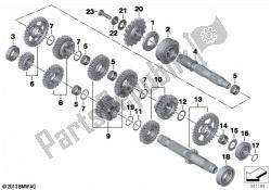 6-speed transmission/gearset parts