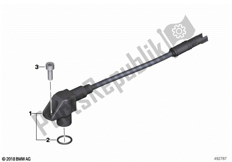 Todas las partes para Sensor Del Cigüeñal de BMW F 800 GS K 72 2013 - 2016