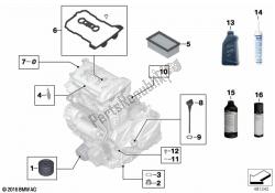 aceite de motor / servicio de mantenimiento