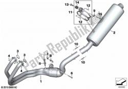 EXHAUST SYSTEM PARTS WITH MOUNTS