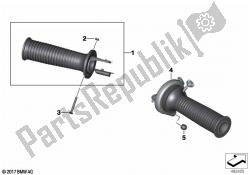 Handlebar grips for special vehicles