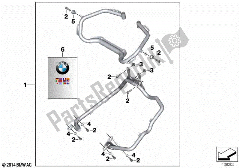 Todas las partes para Juego De Estuches, Estuches Vario de BMW F 800 GS K 72 2013 - 2016