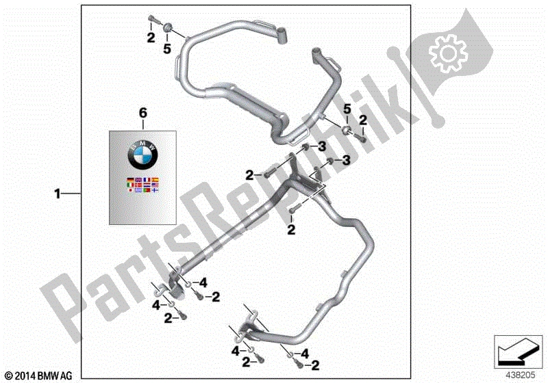 Todas las partes para Juego De Estuches, Estuches Vario de BMW F 800 GS K 72 2013 - 2016