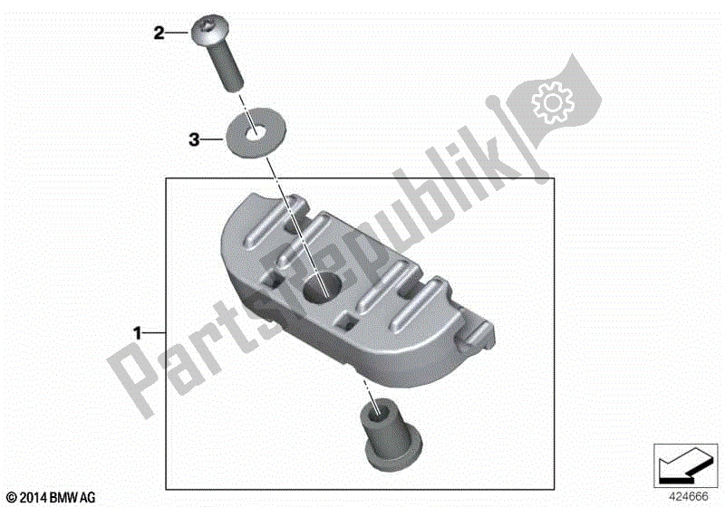 Todas las partes para Soporte, Unidad De Control de BMW F 800 GS K 72 2017 - 2018