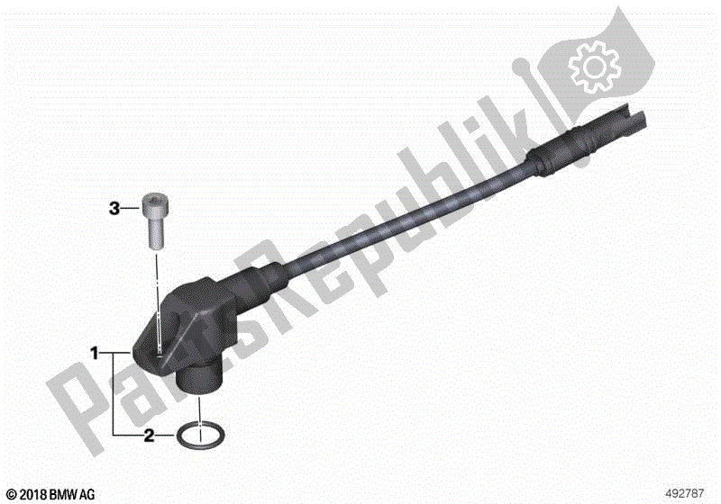 Todas las partes para Sensor Del Cigüeñal de BMW F 800 GS K 72 2017 - 2018