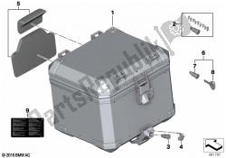 topcase de aluminio