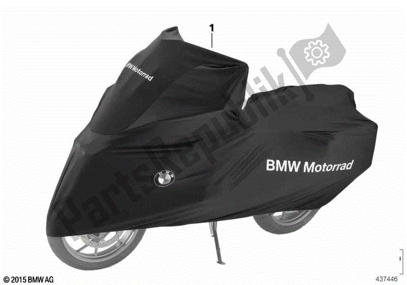 Todas las partes para Cubierta Interior de BMW F 800 GS ADV K 75 2013 - 2016