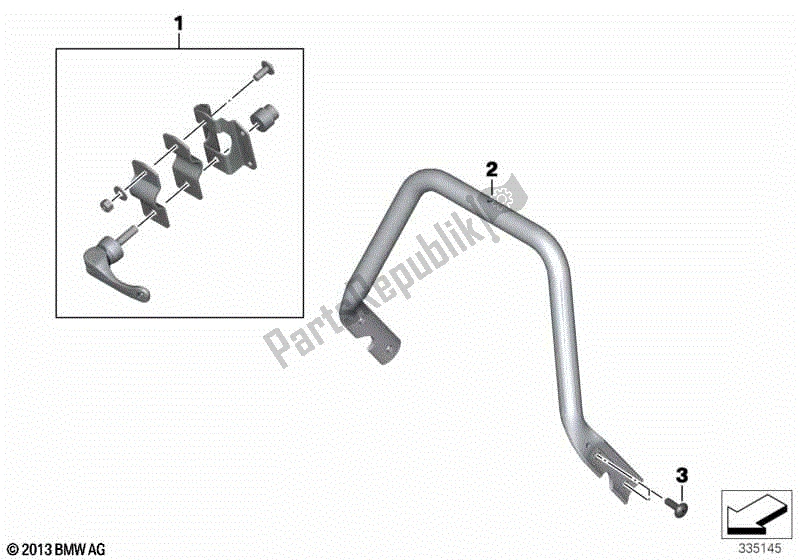 Todas las partes para Piezas De Montaje, Navegador Bmw de BMW F 800 GS ADV K 75 2013 - 2016