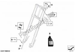 Service of telescopic forks