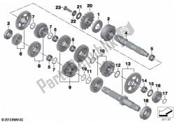 6-speed transmission/gearset parts