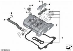 Cylinder head cover/Mounting parts