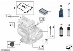 aceite de motor / servicio de mantenimiento