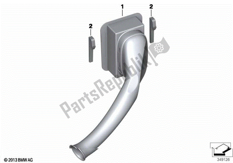 Todas las partes para Colector De Admisión de BMW F 800 GT K 71 2012 - 2016