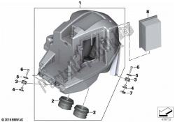 INTAKE MUFFLER, MOUNTING PARTS