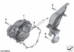 cubierta de la carcasa del motor, derecha