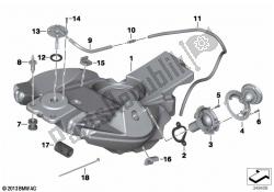 tanque de combustível / peças de montagem