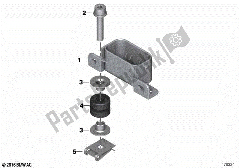 Alle onderdelen voor de Plug Cap Obd van de BMW F 800 GT K 71 2017 - 2018