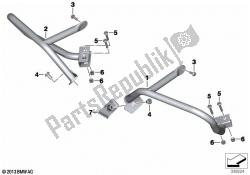 proteger.barra trasera, partes mntng, autoridades