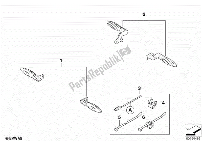 Todas las partes para Kit De Reequipamiento, Intermitente Led de BMW F 800 GT K 71 2017 - 2018