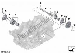 SINGLE PARTS FOR OIL PUMP