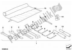 Car tool, supplementary kit