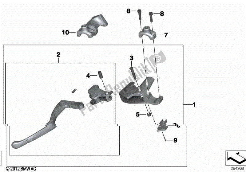 Todas las partes para Conjunto De Control De Embrague de BMW F 800R K 73 2009 - 2013