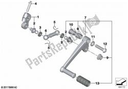 External gearshift parts/Shift lever