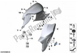 Fairing side section / attachment parts