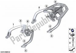 Grab handle and luggage stand