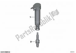 Ignition coil/spark plug