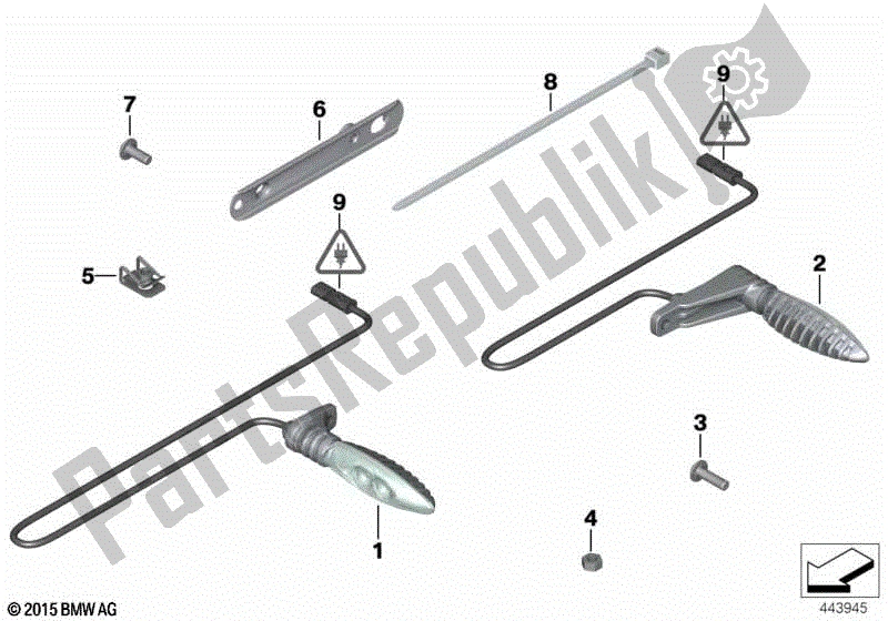 Todas las partes para Indicador De Giro Led de BMW F 800R K 73 2009 - 2013