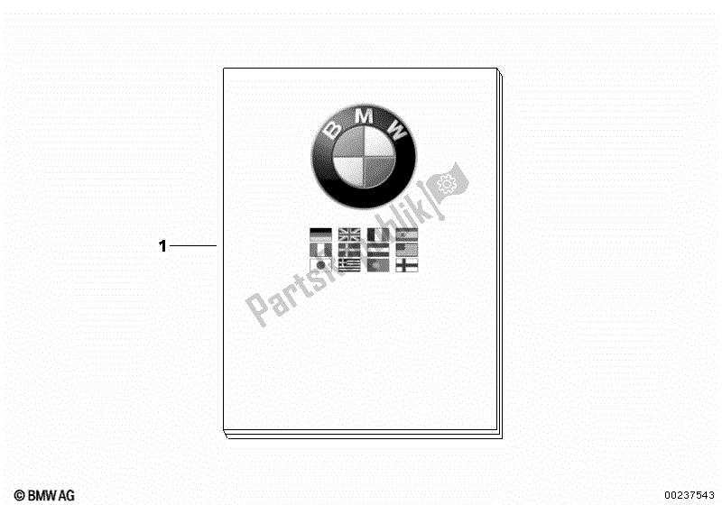 Todas las partes para Instrucciones De Funcionamiento, Sistemas De Alarma de BMW F 800R K 73 2009 - 2013