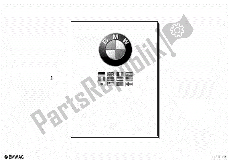 Todas las partes para Instrucciones De Funcionamiento, Kit De Herramientas A Bordo de BMW F 800R K 73 2009 - 2013