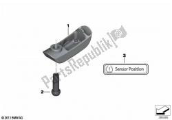 RDC sensor for front wheel