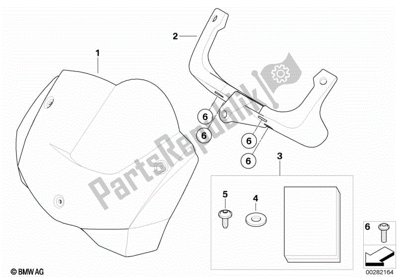 Todas las partes para Parabrisas de BMW F 800R K 73 2009 - 2013