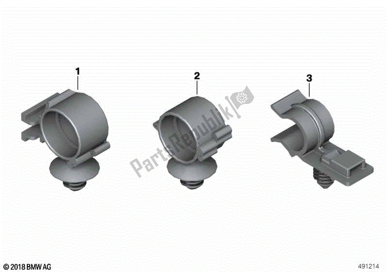 Todas las partes para Soporte Del Cable de BMW F 800R K 73 2014 - 2016