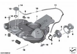 tanque de combustível / peças de montagem