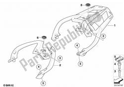 Handle with luggage support