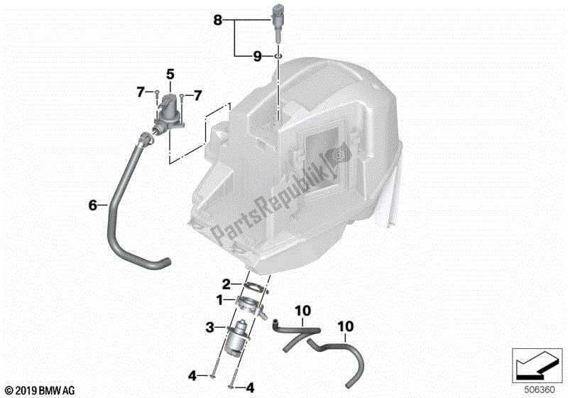 Todas las partes para Sistema De Control Inactivo de BMW F 800R K 73 2014 - 2016