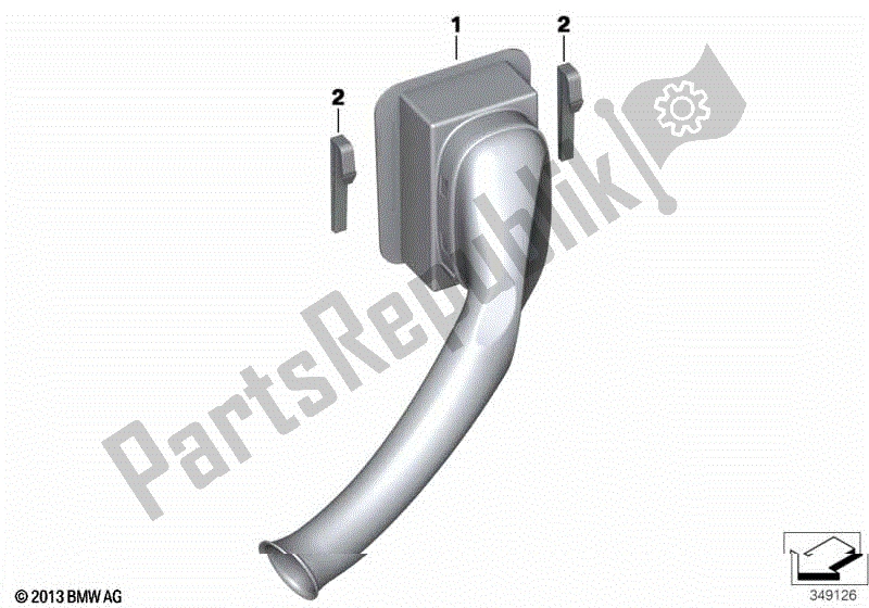 Todas las partes para Colector De Admisión de BMW F 800R K 73 2014 - 2016