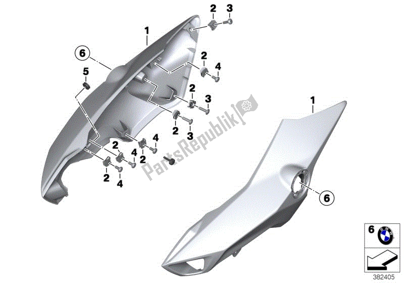 Todas las partes para Snorkel De Admisión de BMW F 800R K 73 2014 - 2016